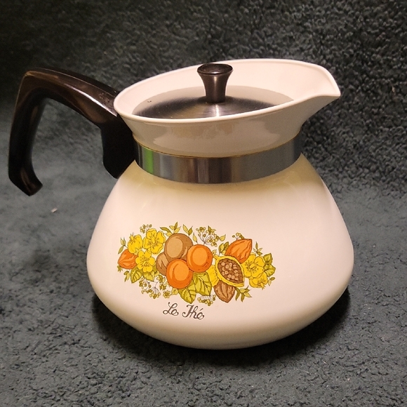 Corningware Spice Of Life P-104 6 Cup Coffee Pot. Very Good Condition. Desirable - Picture 4 of 7